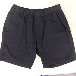 Rhoback Everyday Shorts Men's Size XL Black Stretch Athletic